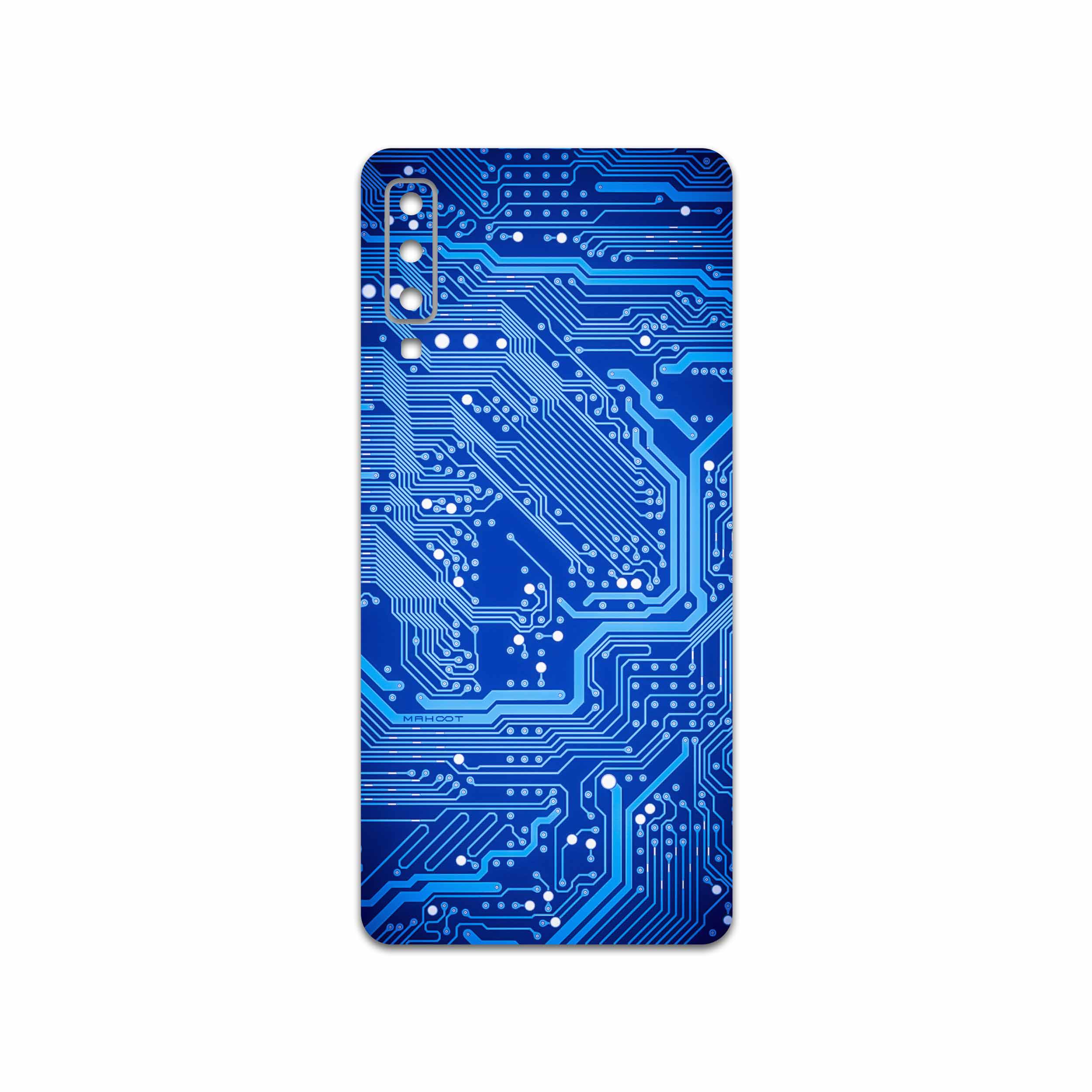 برچسب پوششی ماهوت مدل Blue Printed Circuit Board مناسب برای گوشی موبایل سامسونگ Galaxy A7 2018