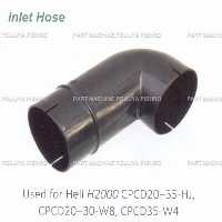 لوله واسطه مخزن هواکش لیفتراک هلی مدل Heli H2000 CPCD20~35-HJ , CPCD20~30-W8 , CPCD35-W4