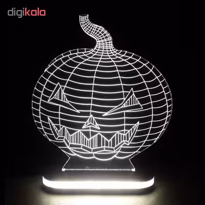 چراغ خواب طرح کدو هالووین کد 1087