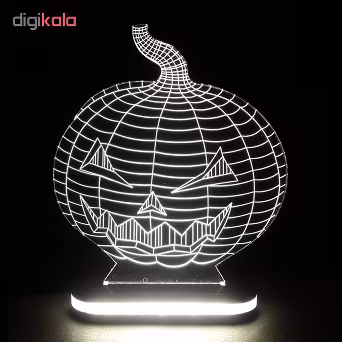چراغ خواب طرح کدو هالووین کد 1087