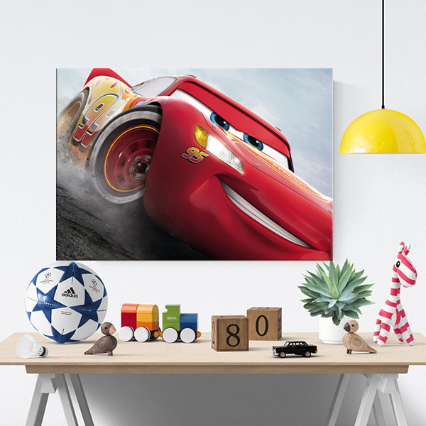 تابلو شاسی مدل طرح انیمشن مک کویین کد HZ2