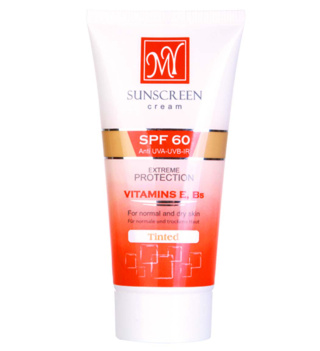 مای کرم ضد آفتاب رنگی مناسب انواع پوست SPF 60
