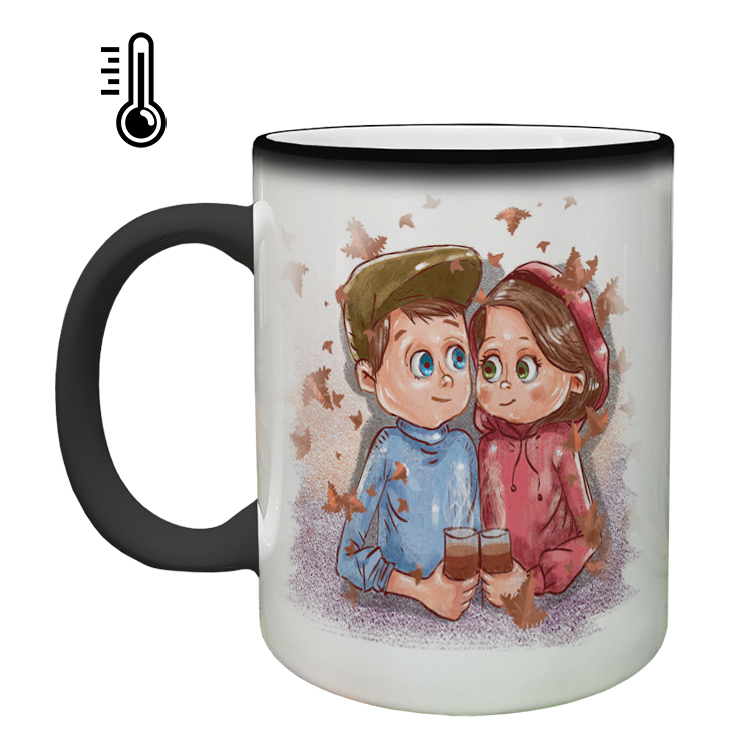 ماگ حرارتی مدل عاشقانه کد 210