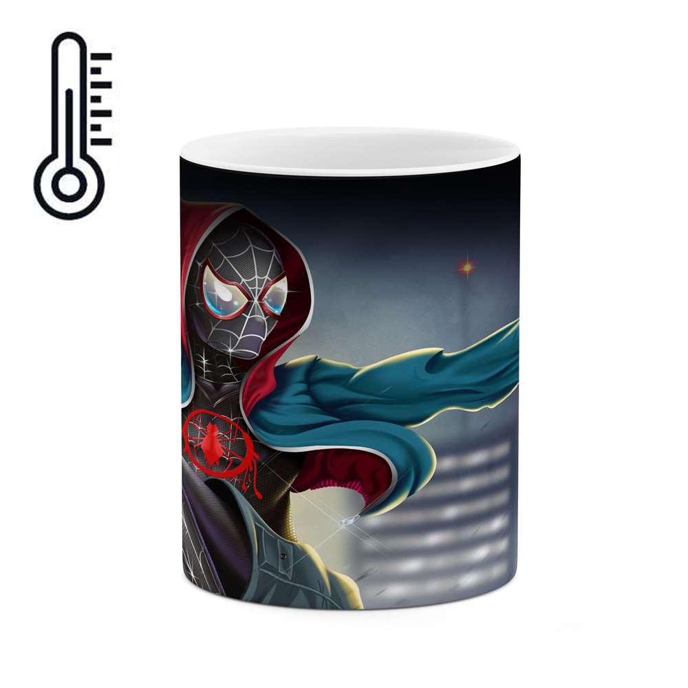 ماگ حرارتی کاکتی طرح اسپایدرمن مدل mgh16374