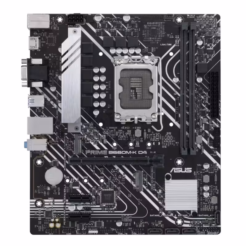 مادربرد ایسوس مدل PRIME B660M-K D4 - فروشگاه اینترنتی سیب سبز