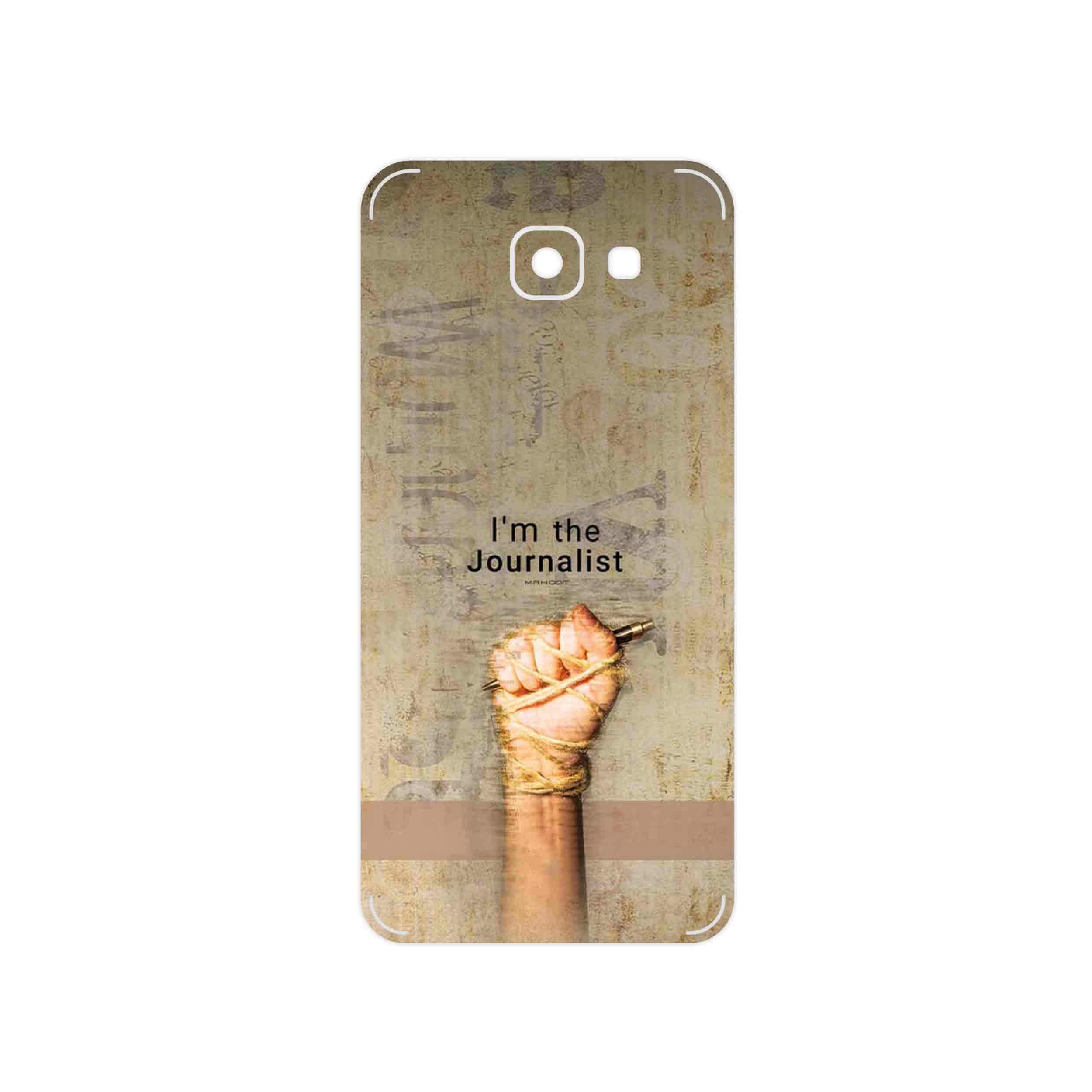 برچسب پوششی ماهوت مدل Journalist مناسب برای گوشی موبایل سامسونگ Galaxy A8 2016