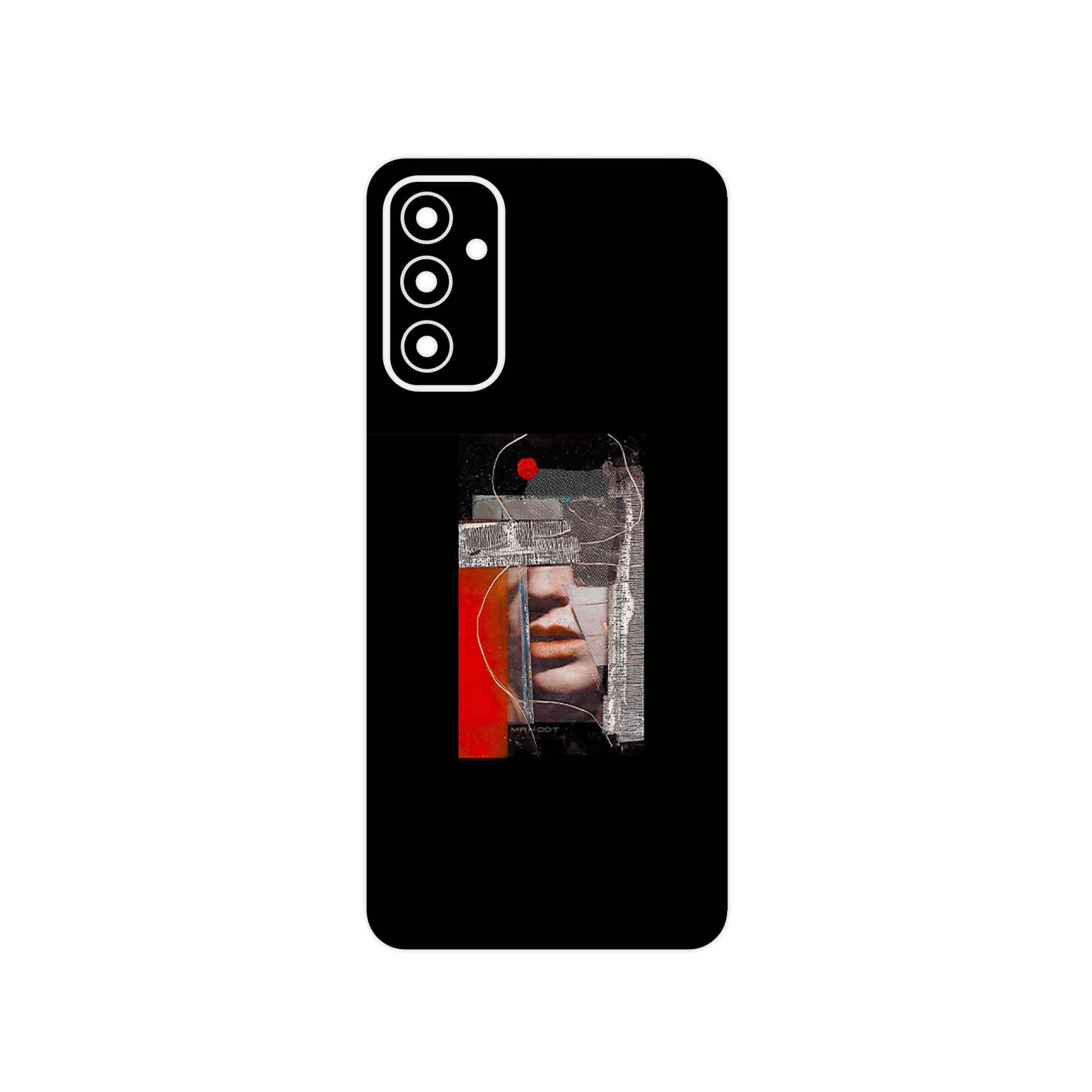 برچسب پوششی ماهوت مدل Collage of Mouth مناسب برای گوشی موبایل سامسونگ Galaxy M23