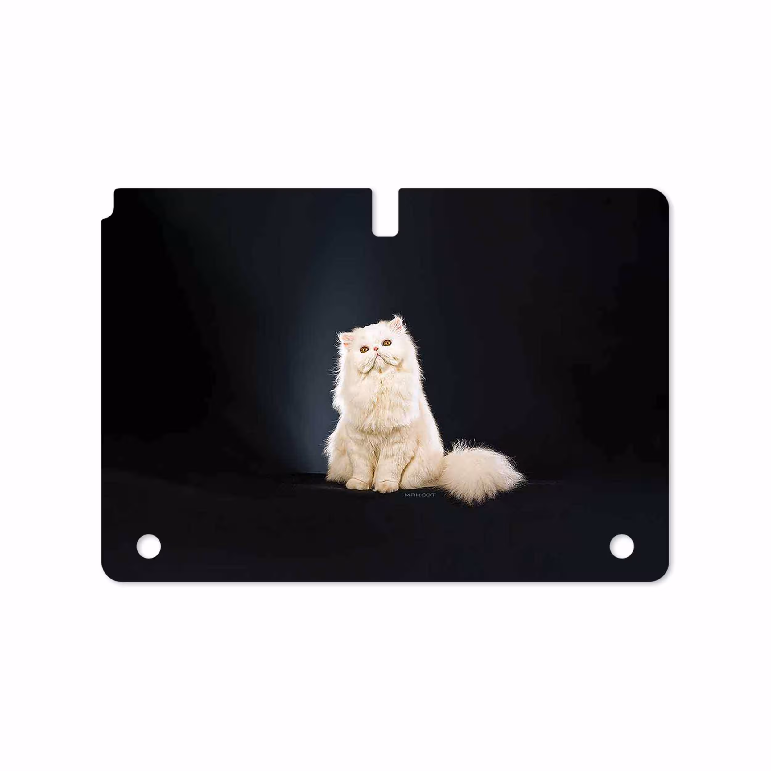 برچسب پوششی ماهوت مدل Persian cat مناسب برای تبلت سامسونگ Galaxy Note 10.1 2012 N8010