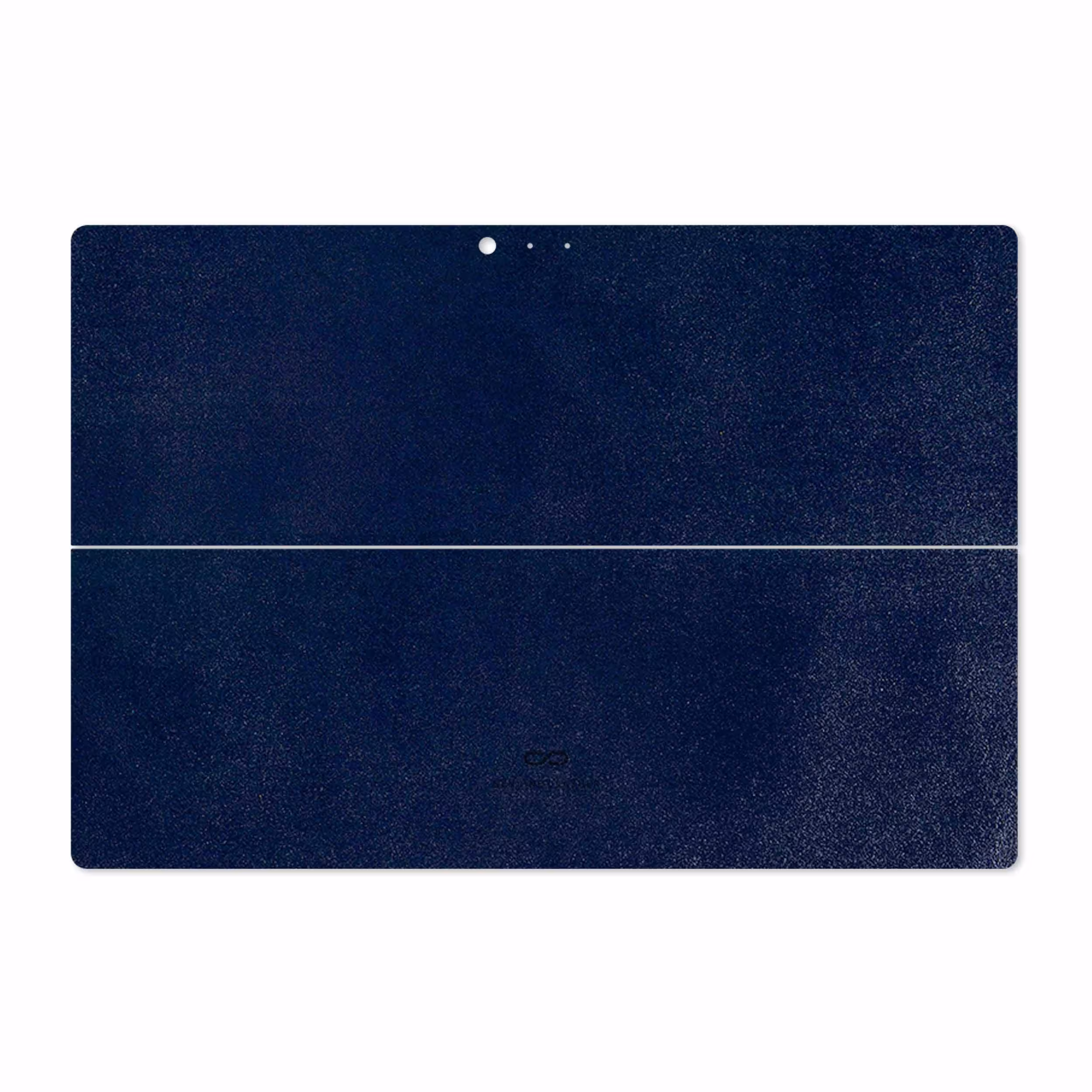 برچسب پوششی ماهوت مدل Deep-Blue-Leather مناسب برای تبلت مایکروسافت Surface Pro 3 2014