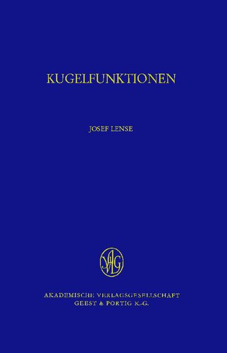 خرید و دانلود نسخه کامل کتاب Kugelfunktionen