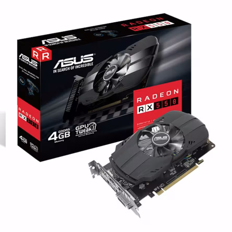 کارت گرافیک ایسوس PH RX550 4G M7
