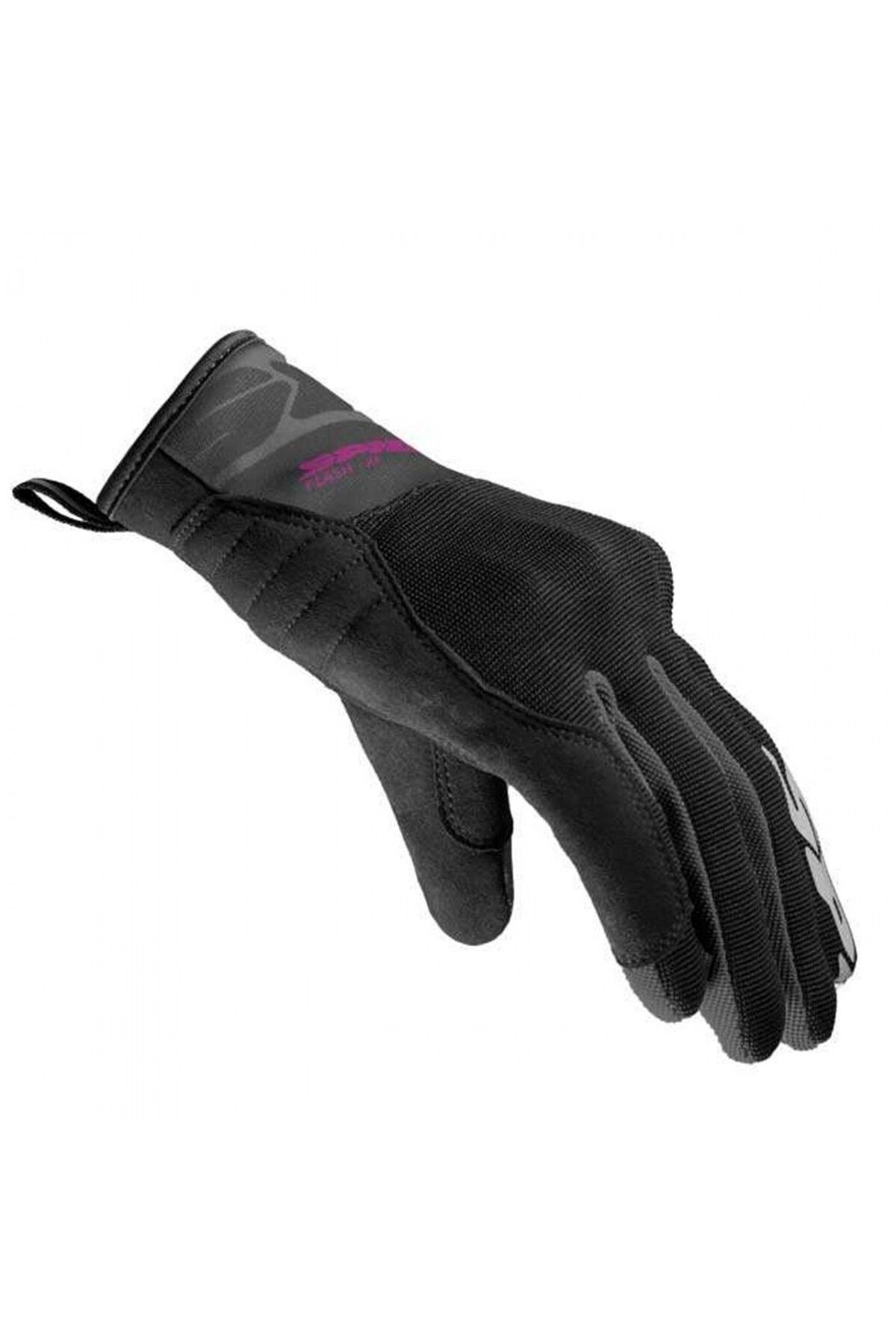 محافظ زانو موتورسیکلت زنانه موتور دستکش های تابستانی Spidi Flash Kp Femaly Anthracit Fuchsia اسپیدی Motospartan