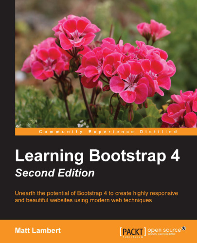 خرید و دانلود نسخه کامل کتاب Learning Bootstrap 4