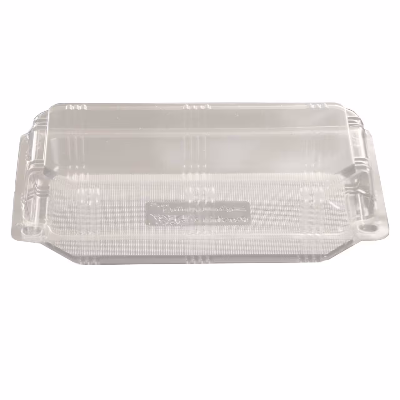 ظرف غذا یکبار مصرف طلقی طرح لانچ باکس بلند بسته 100 عددی