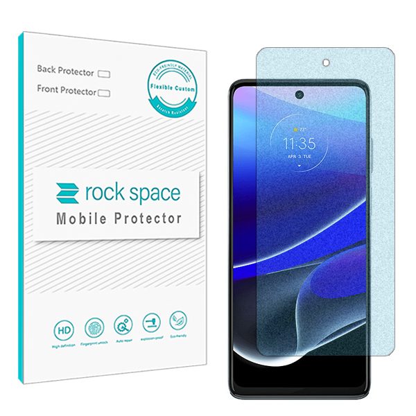 گلس موتورولا Moto G Stylus 5G (2022) مدل نانو هیدروژل مات آنتی بلو برند راک اسپیس کد S