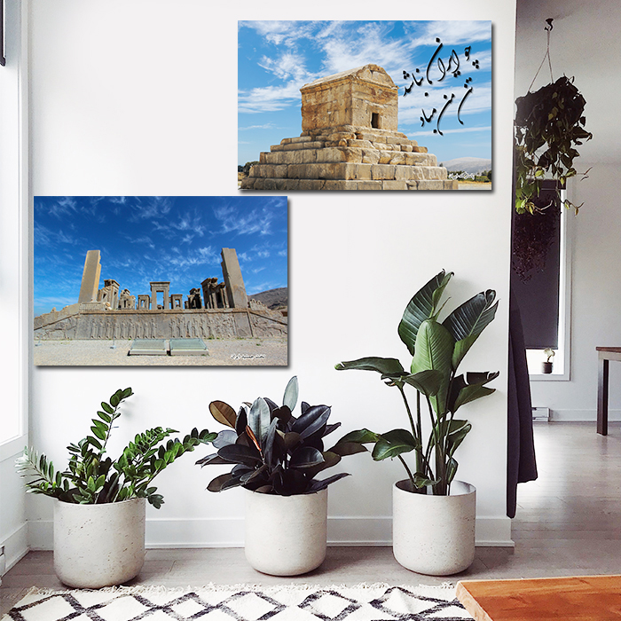 تابلو شاسی مدل پاسارگاد و تخت جمشید مجموعه دو عددی