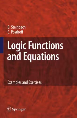 خرید و دانلود نسخه کامل کتاب Logic functions and equations: examples and exercises