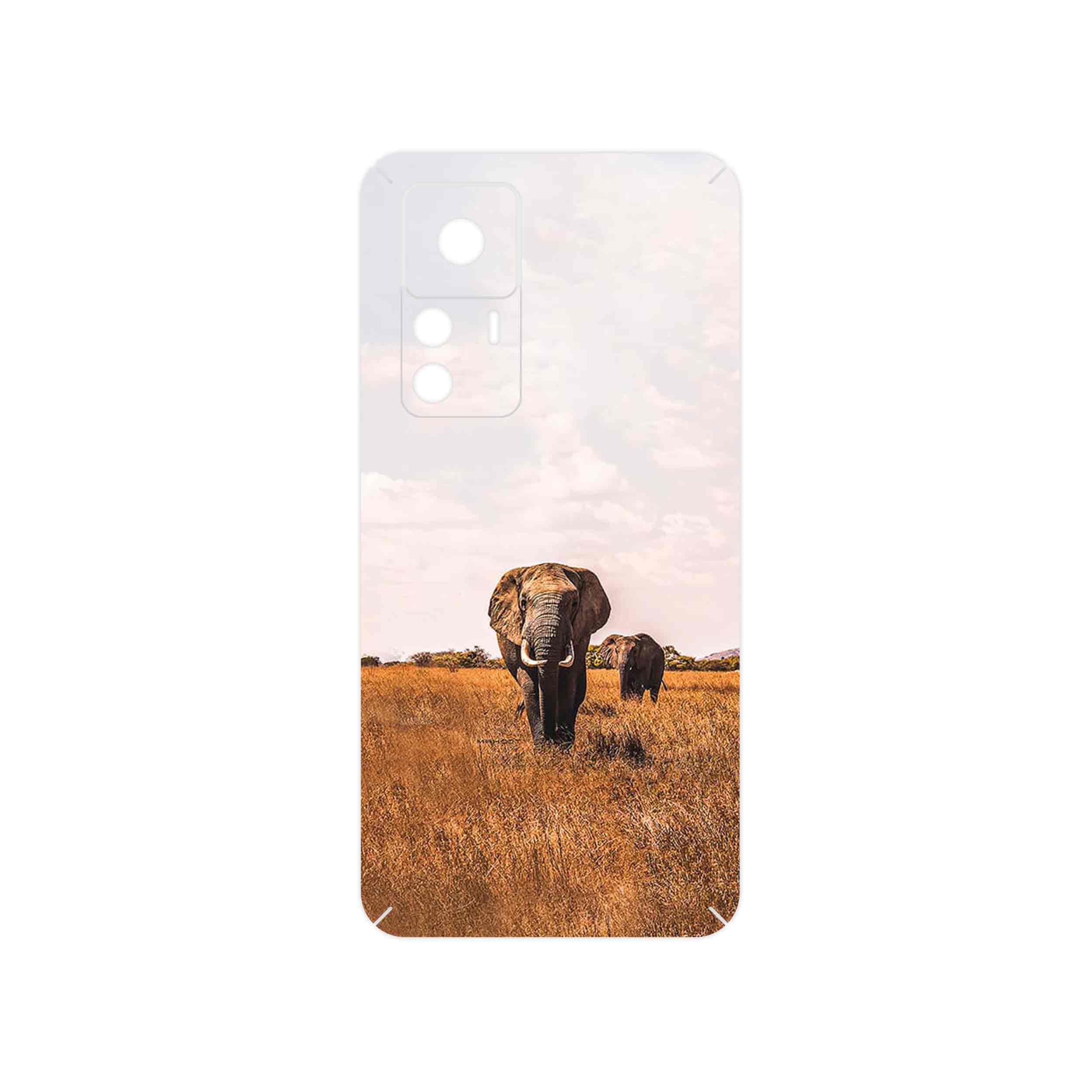 برچسب پوششی ماهوت مدل Elephant مناسب برای گوشی موبایل شیائومی 12T Pro