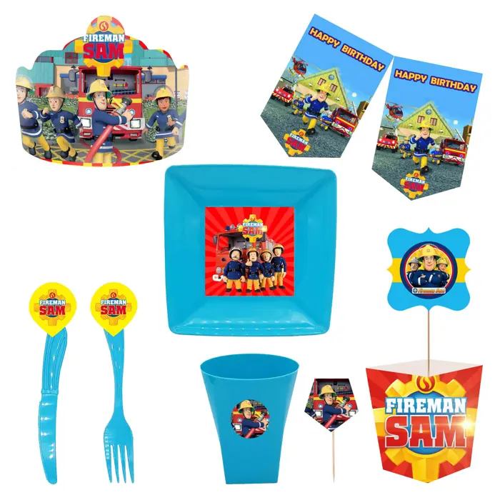  مجموعه 72 عددی تم تولد طرح سام آتش نشان