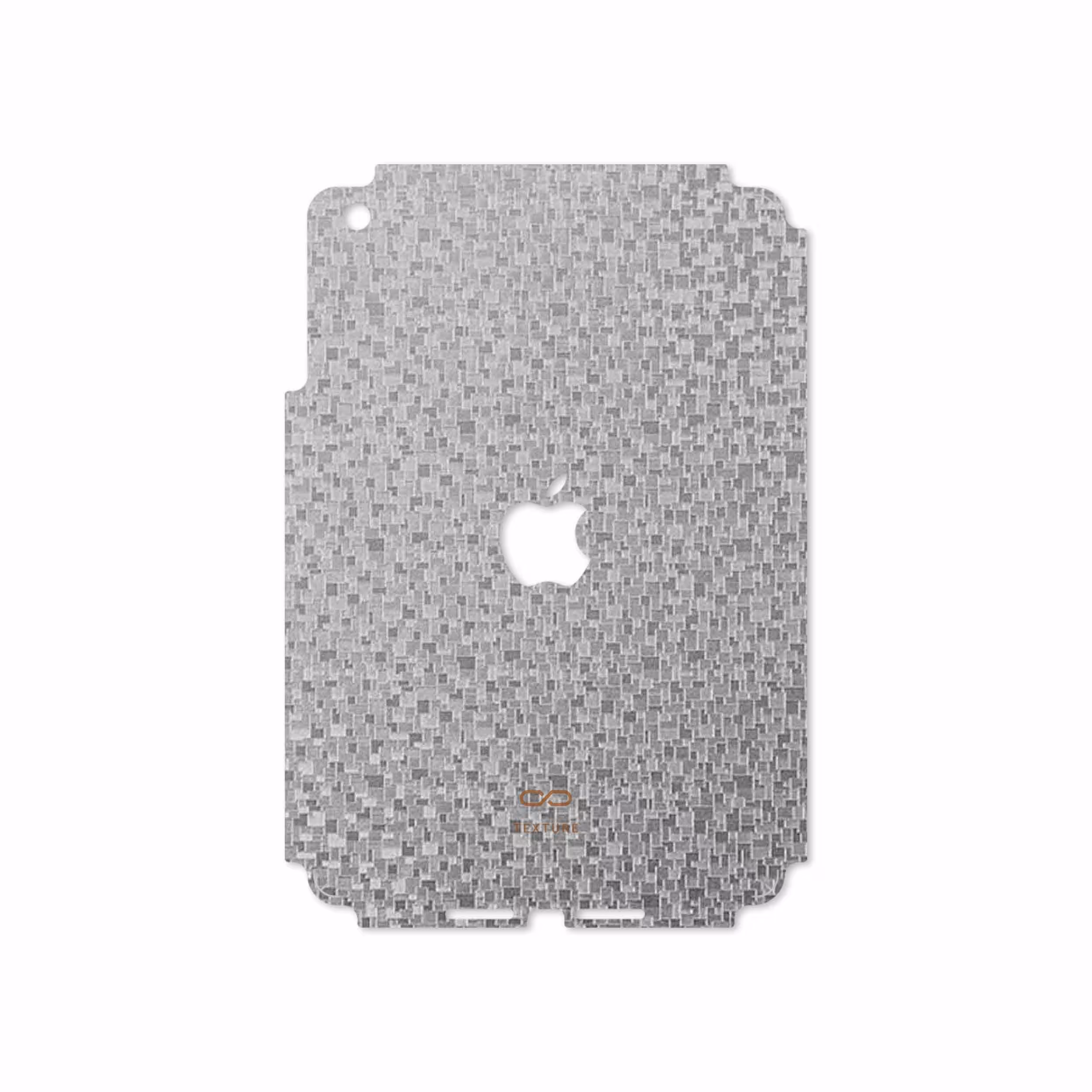 برچسب پوششی ماهوت مدل Silver-Silicon مناسب برای تبلت اپل iPad mini 2012 A1432
