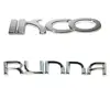 آرم صندوق عقب خودرو بیلگین مدل Runna-3 مناسب برای رانا مجموعه 2 عددی