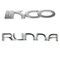 آرم صندوق عقب خودرو بیلگین مدل Runna-3 مناسب برای رانا مجموعه 2 عددی