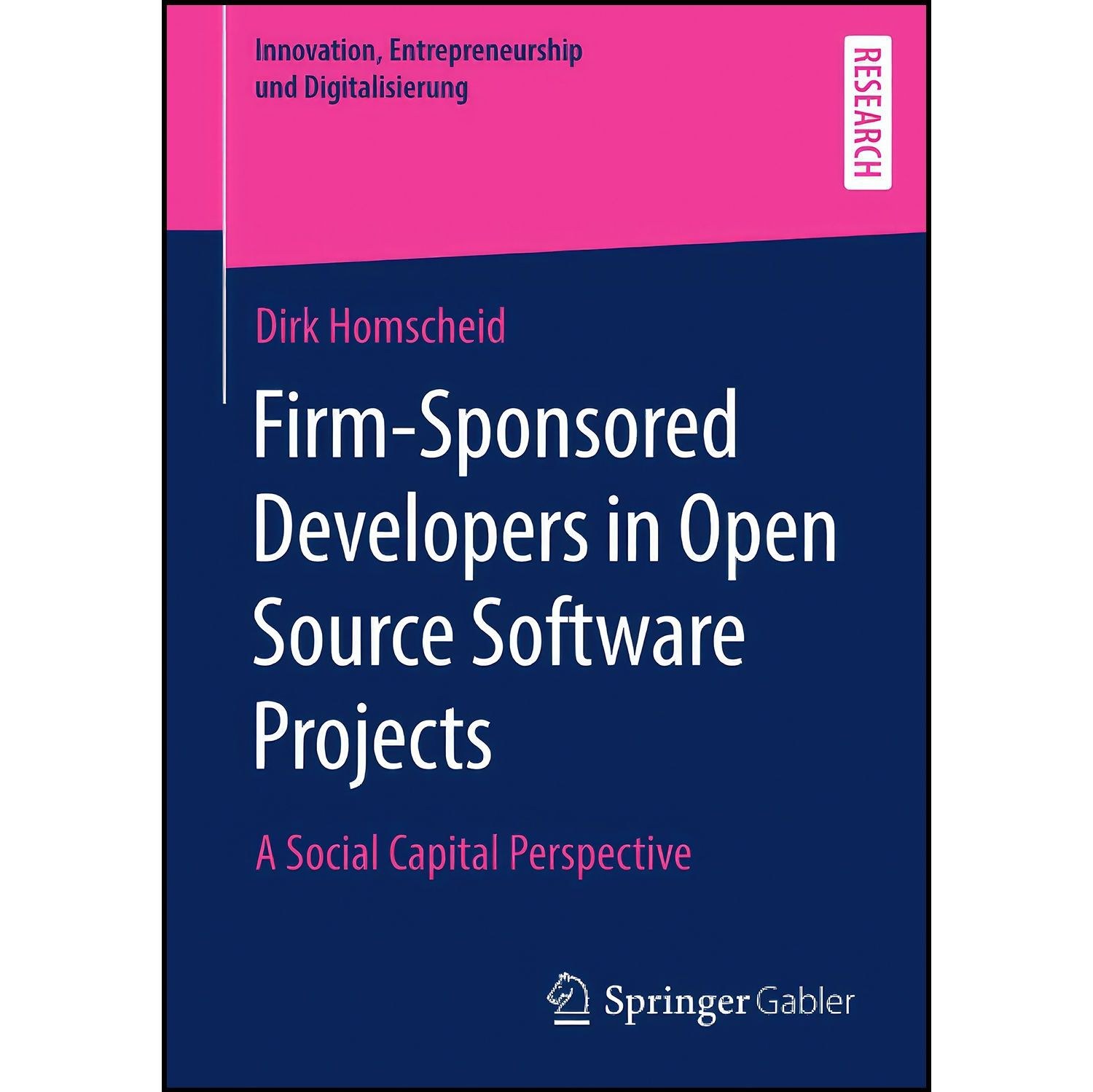 کتاب زبان اصلی FirmSponsored Developers in Open Source Software Projects