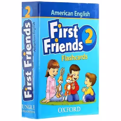 فلش کارت American First Friends اثر Susan Lannuzzi انتشارات Oxford مجموعه 3 عددی 