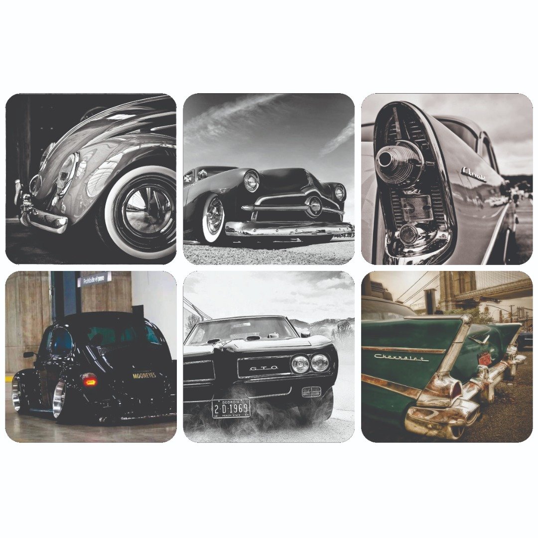 زیرلیوانی طرح اتومبیل 1