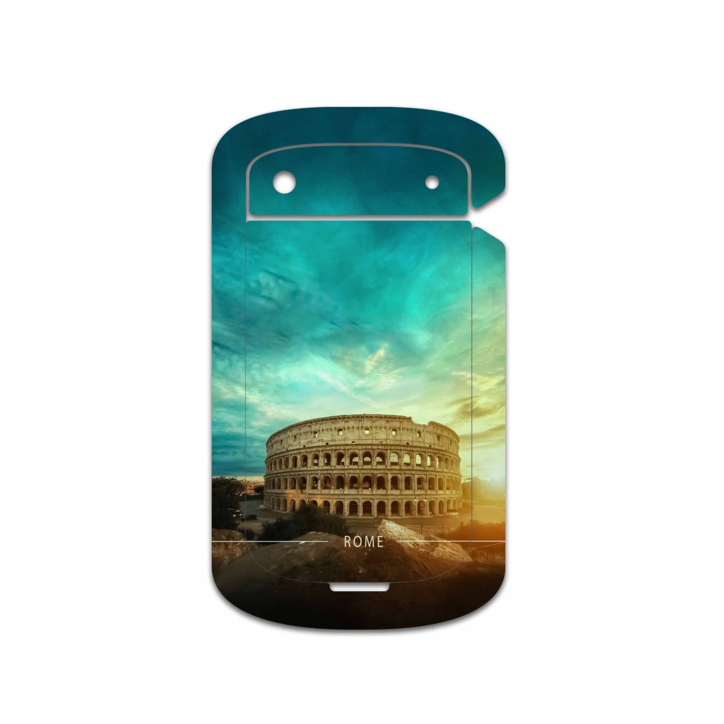 برچسب پوششی ماهوت مدل Rome-City مناسب برای گوشی موبایل بلک بری Bold Touch 9900