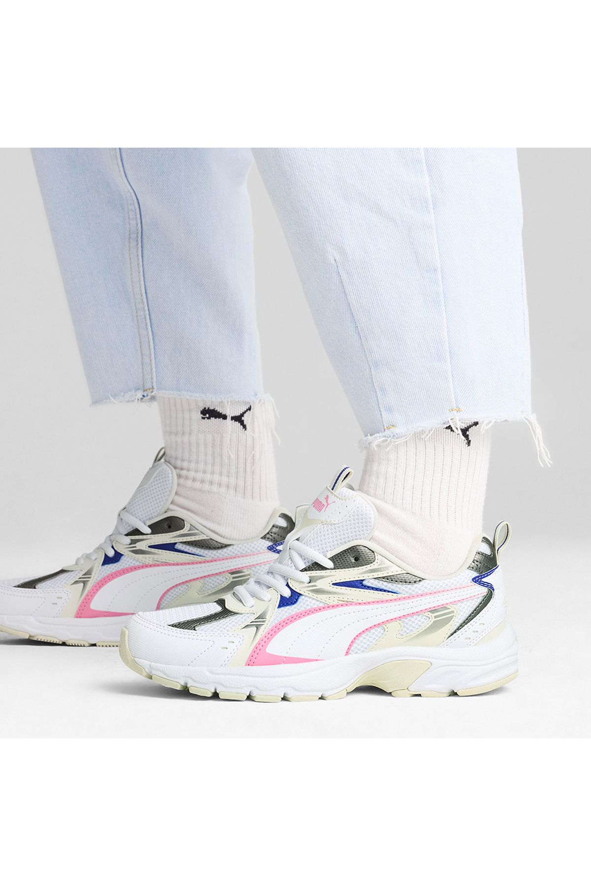 اسنیکر خاکستری زنانه و اورجینال Puma