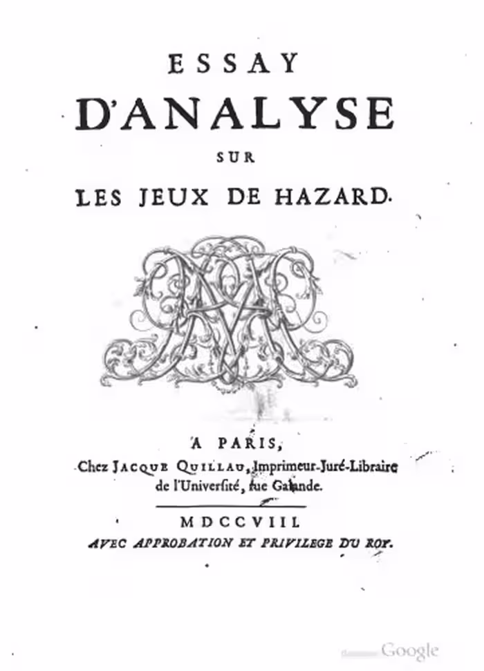 خرید و دانلود نسخه کامل کتاب Essay d'analyse sur les jeux de hazard (AMS Chelsea Publishing) (French Edition)