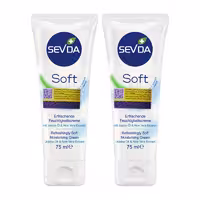 کرم مرطوب کننده سودا مدل soft حجم 75 میلی لیتر مجموعه 2 عددی