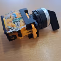 کلید مدار فرمان 0-1 برند پارس فانال  بسته 10 عددی