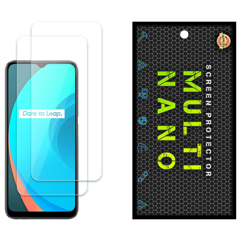 محافظ صفحه نمایش مولتی نانو مدل X-S2N مناسب برای گوشی موبایل ریلمی C11 بسته دو عددی | کالا برتری