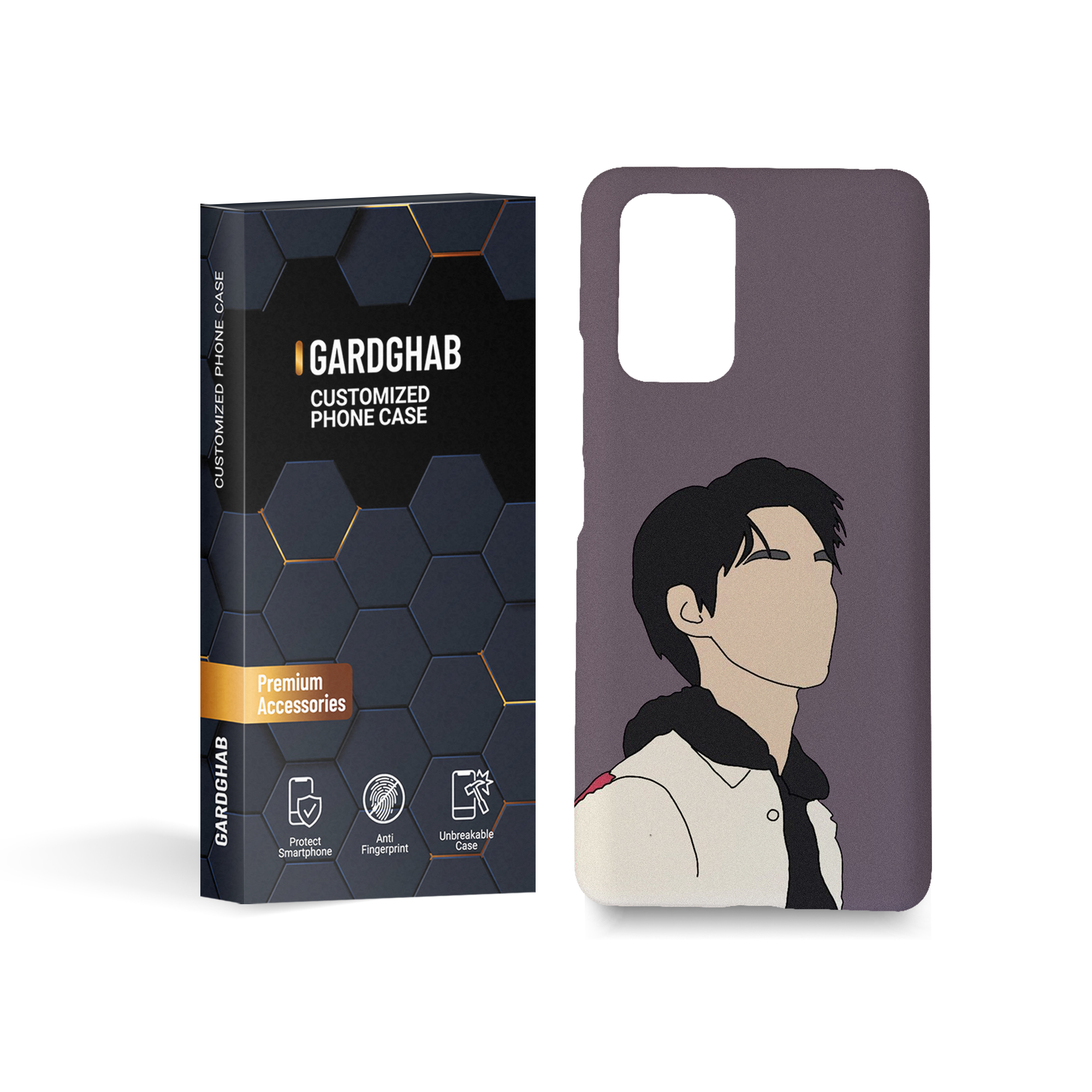 کاور گارد قاب مدل پسرانه مناسب برای گوشی موبایل شیائومی  redmi note 10 pro 4g