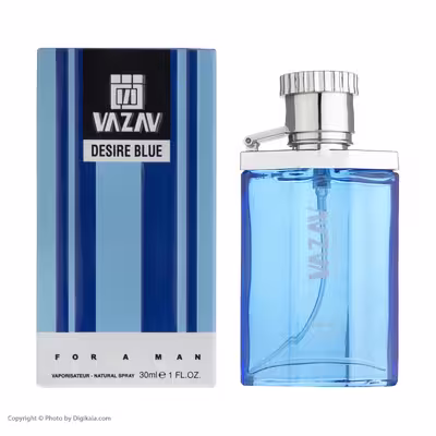 عطر جیبی مردانه واژاو مدل Dunhill Desire Blue حجم 30 میلی لیتر