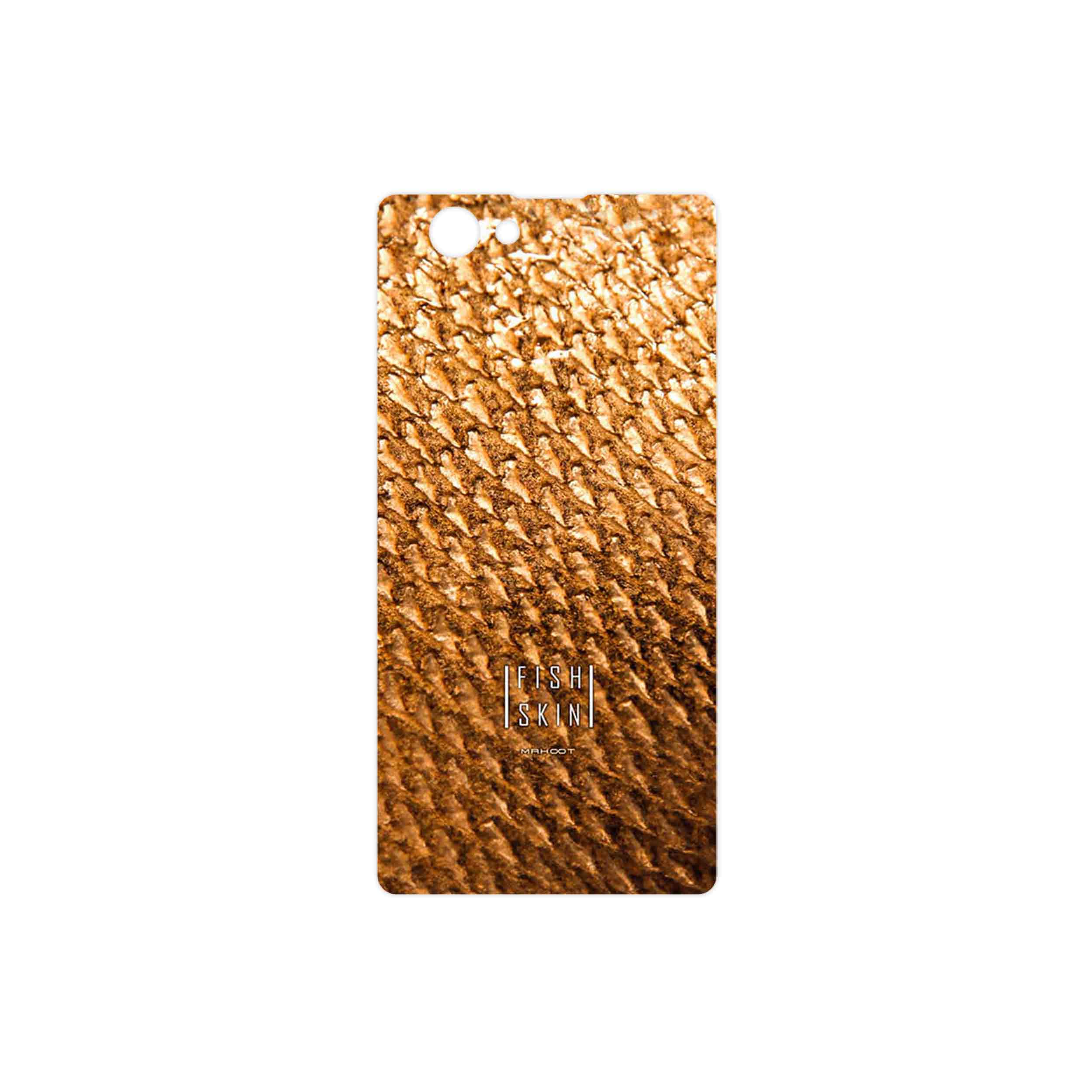 برچسب پوششی ماهوت مدل Fish Skin مناسب برای گوشی موبایل سونی Xperia Z1 Compact