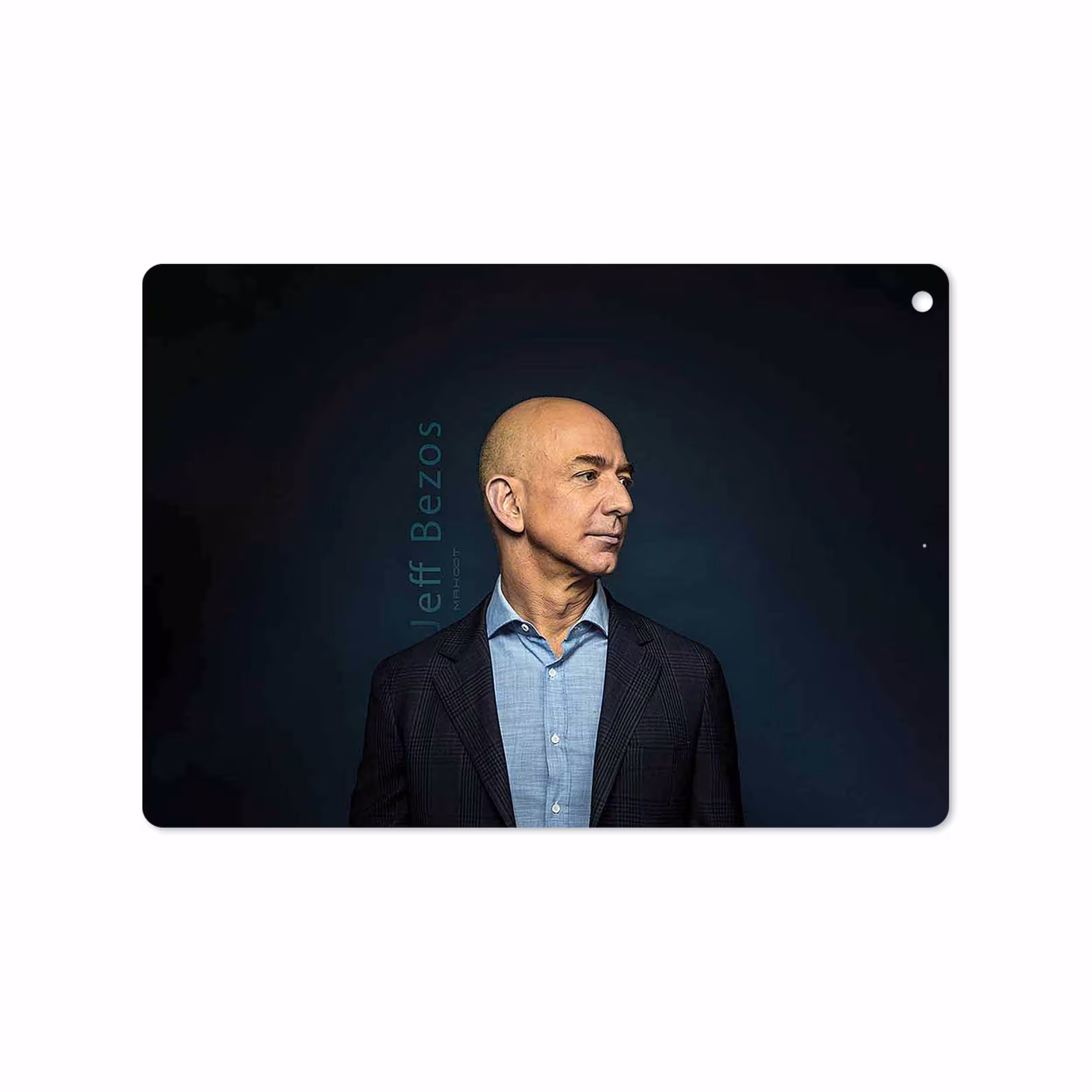 برچسب پوششی ماهوت مدل Jeff Bezos مناسب برای تبلت اپل iPad 9.7 (GEN 5) 2017 A1822