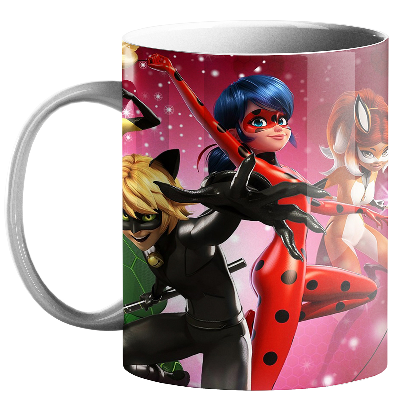 ماگ طرح دختر کفشدوزکی کد k8