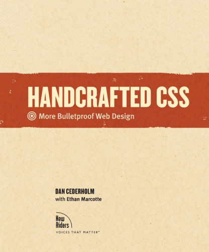 خرید و دانلود نسخه کامل کتاب Handcrafted CSS: More Bulletproof Web Design