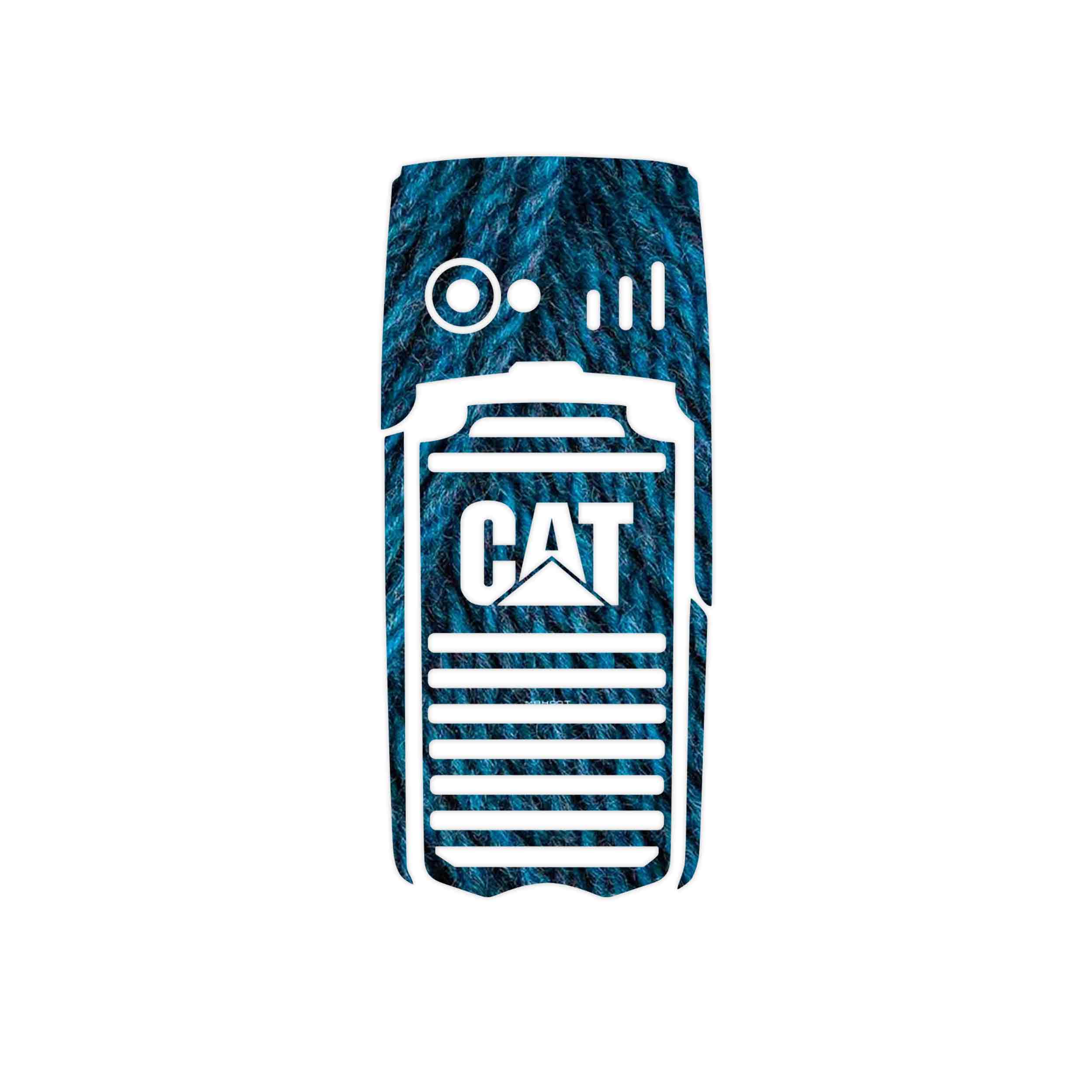 برچسب پوششی ماهوت مدل Fabric Texture 1 مناسب برای گوشی موبایل کاترپیلار B25