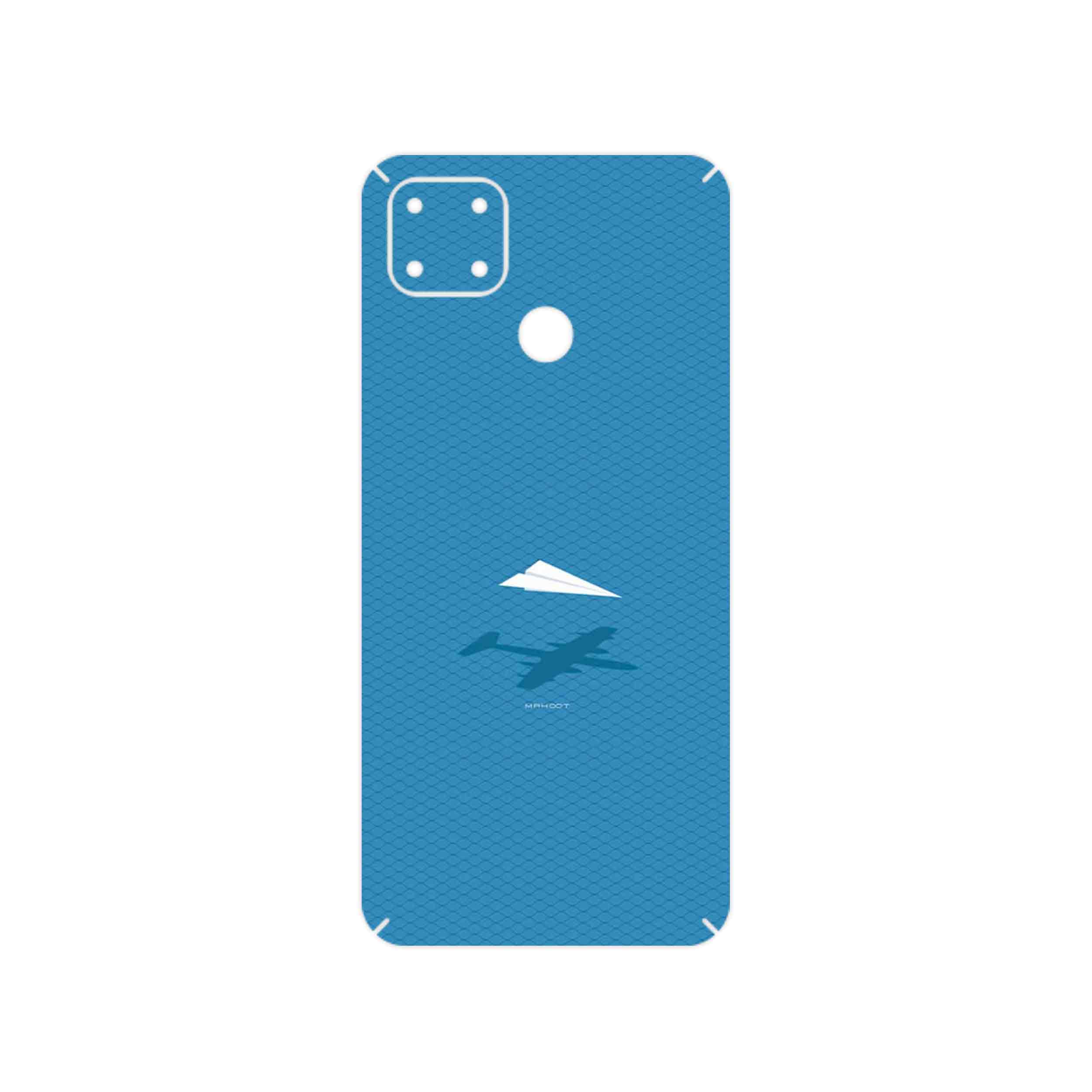 برچسب پوششی ماهوت مدل Minimal Paper Airplane مناسب برای گوشی موبایل ریلمی C25s