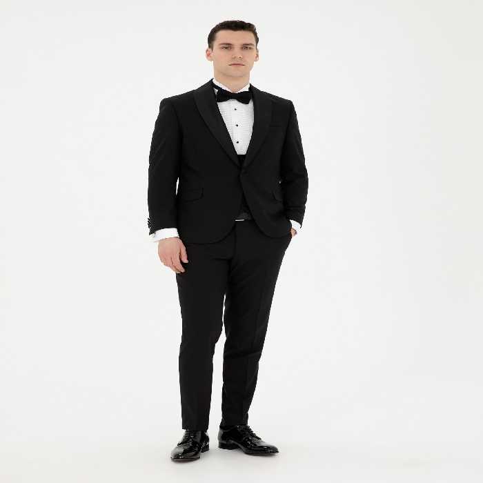 کت و شلوار مردانه مشکی پیرکاردین - فروشگاه لباس شهرمون