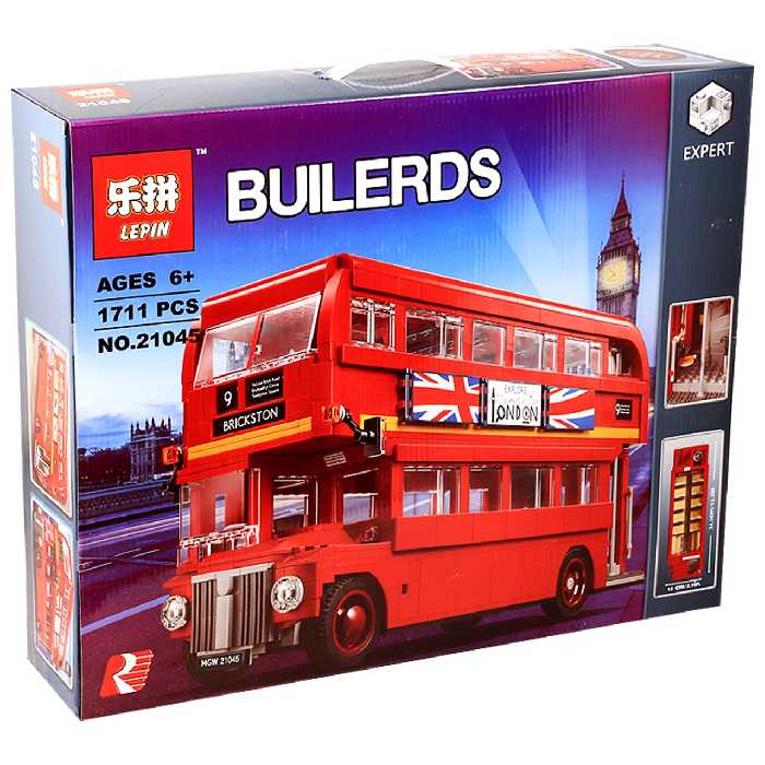 ساختنی لپین اتوبوس قرمز لندن ایتم:71045