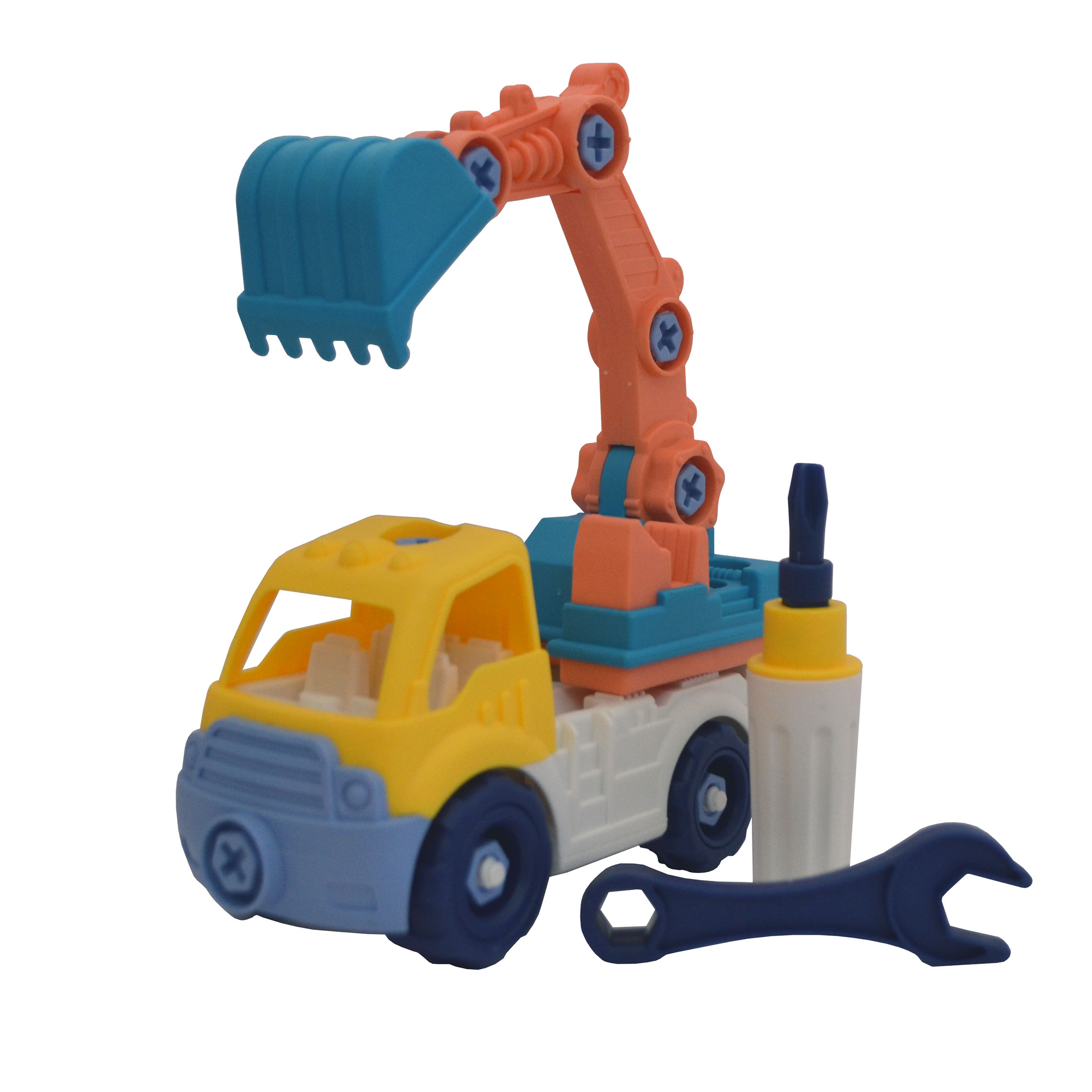 ماشین بازی مدل ساز و باز فانتزی طرح بیل مکانیکی کد 01