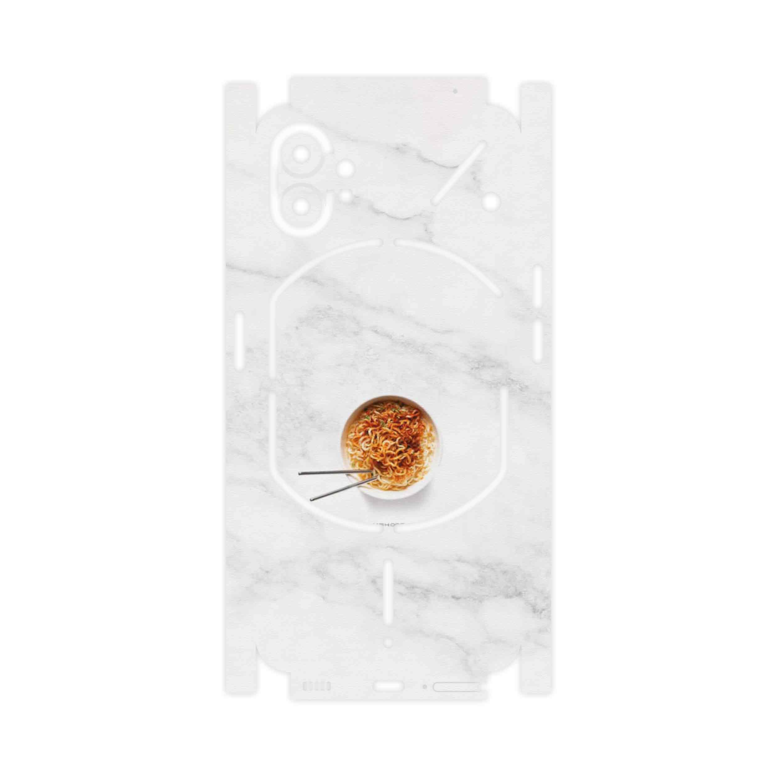 برچسب پوششی ماهوت مدل Noodle-FullSkin مناسب برای گوشی موبایل ناتینگ Phone 1