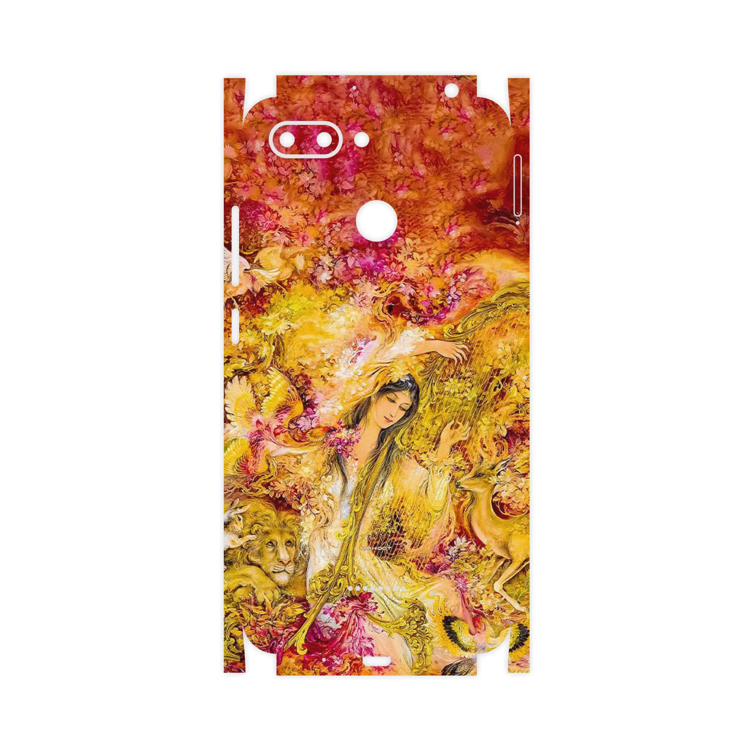 برچسب پوششی ماهوت مدل Persian miniature 1-FullSkin مناسب برای گوشی موبایل شیائومی Redmi 6