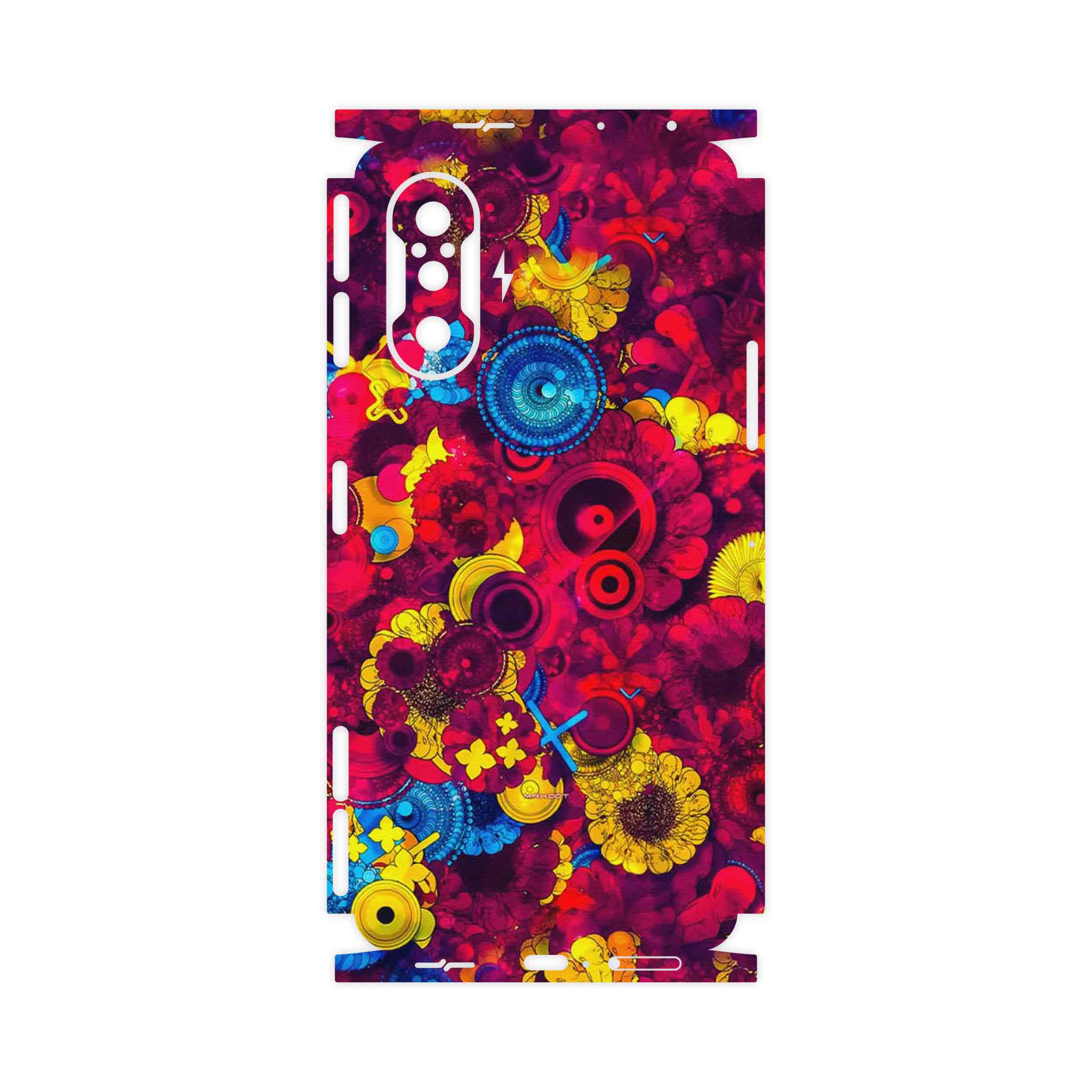 برچسب پوششی ماهوت مدل Vector Flower Garden Digital Art-FullSkin مناسب برای گوشی موبایل شیائومی Redmi K40 Gaming