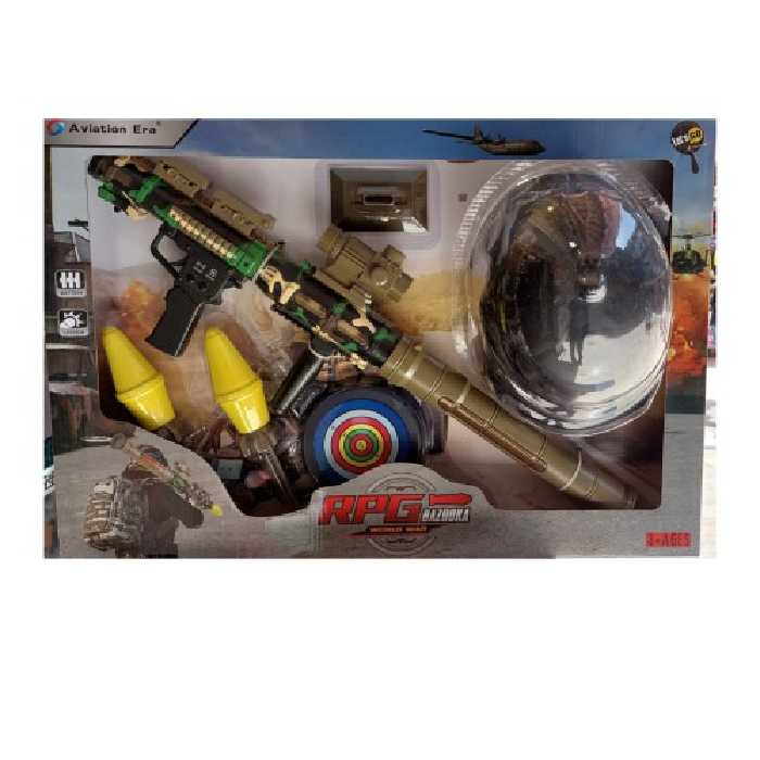 ست تفنگ بازی طرح آر پی چی مدل F8528-10A